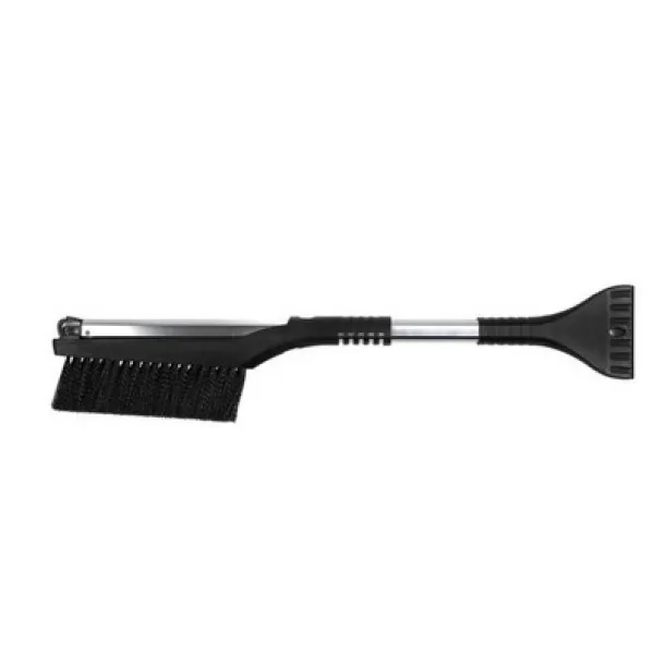  Ice scraper with snow bristle, telescopic handle (max. 88 cm) Crna