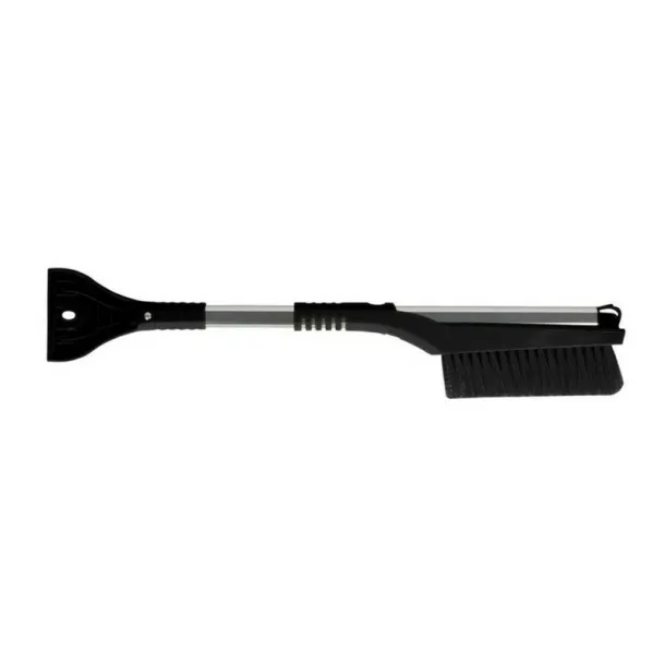  Ice scraper with snow bristle, telescopic handle (max. 88 cm) black