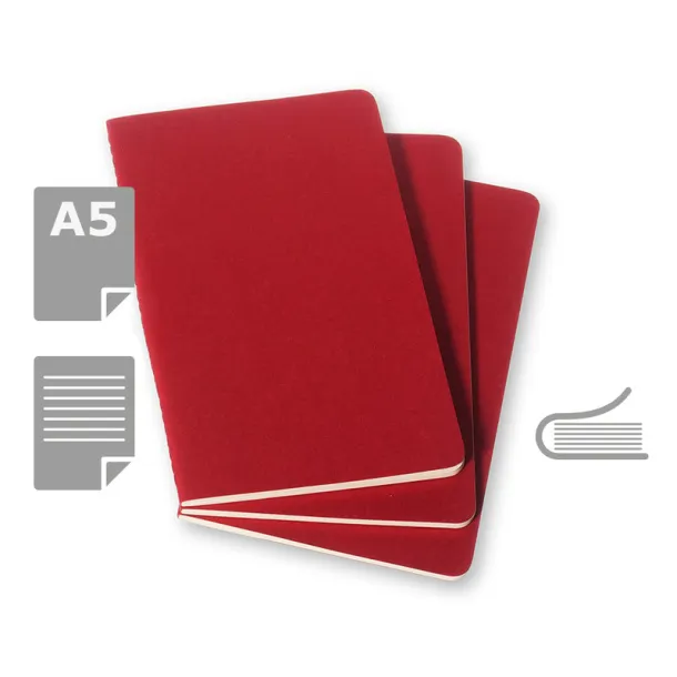  MOLESKINE Cahier dnevnik (cca A5) red