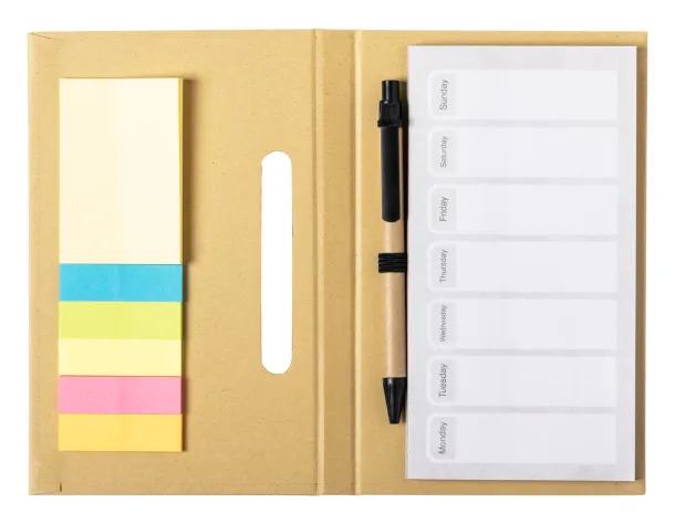 Kendil weekly planner notepad Beige