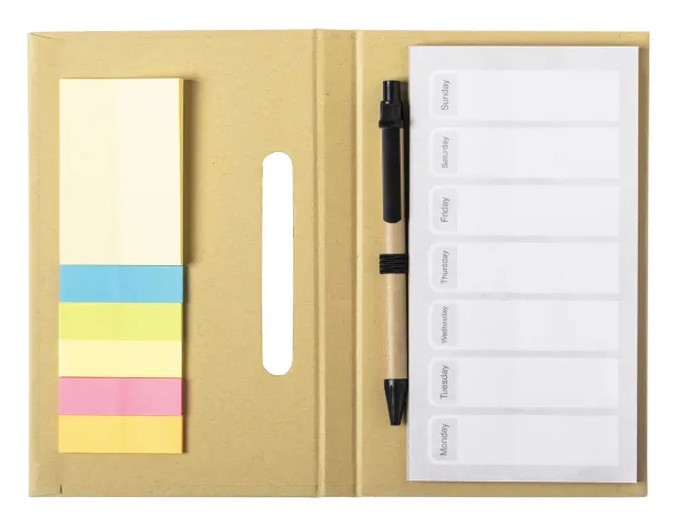 Kendil weekly planner notepad Beige