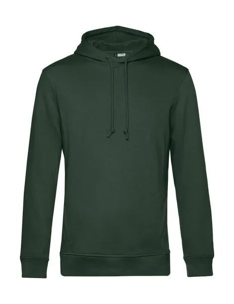  Hoodie od organskog pamuka, 280 g/m² - B&C Šumski zelena