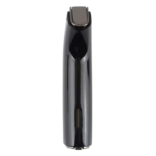 GAMBINO Metal lighter with double turbo flame Black