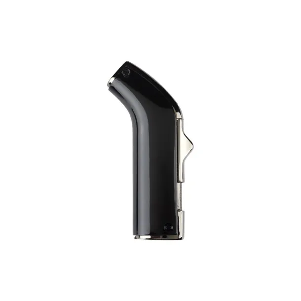 GAMBINO Metal lighter with double turbo flame Black