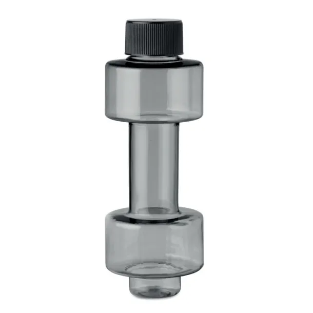 PESO PET weights bottle 500ml transparent grey