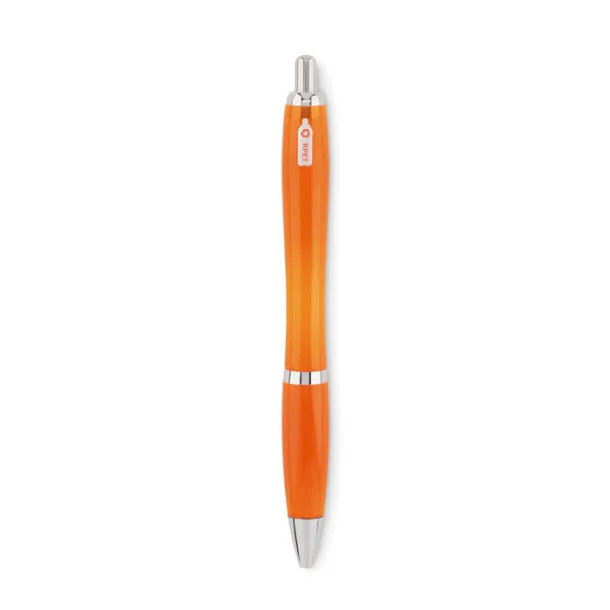 RIO RPET Ball pen in RPET transparent orange