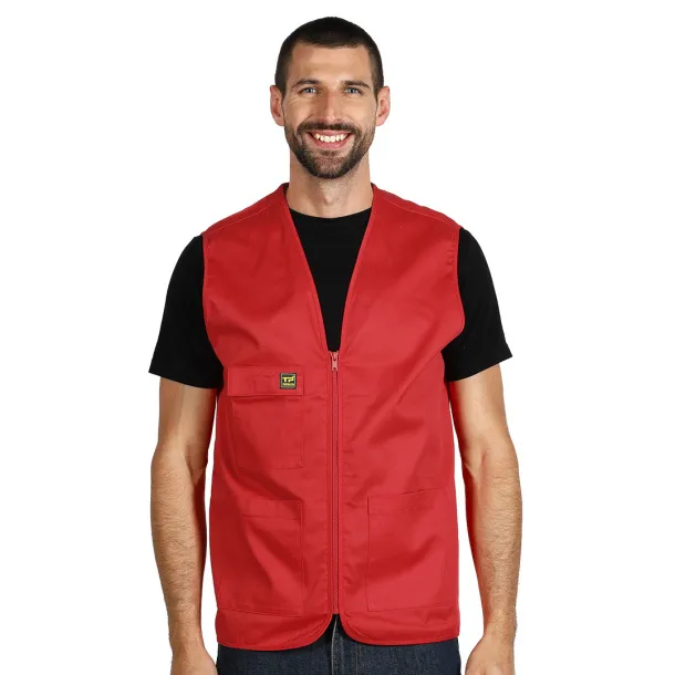 DERBY Workwear vest Red