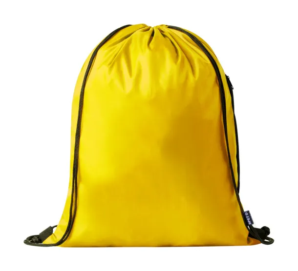 Cresu RPET drawstring bag Yellow