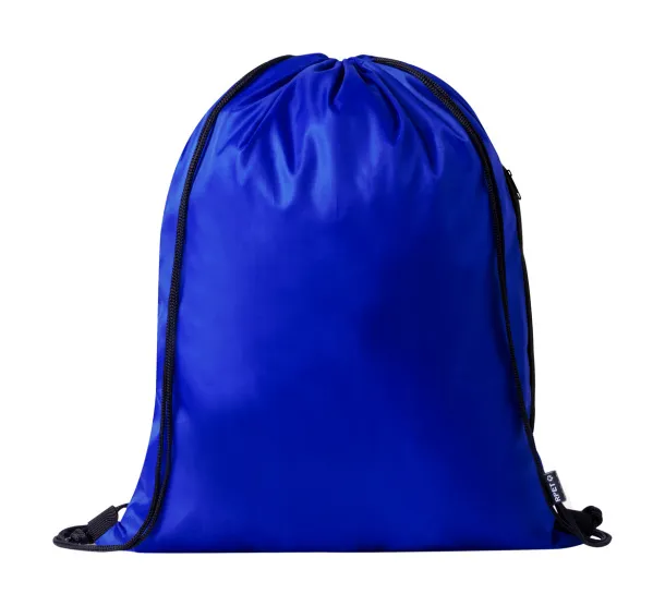 Hildan RPET drawstring bag Blue