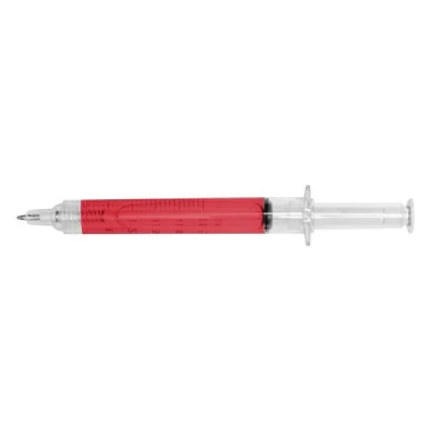  Ball pen "syringe" Crvena
