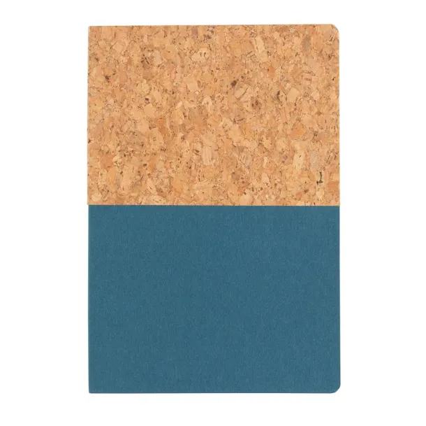  A5 cork & kraft notebook - XD Collection Blue 