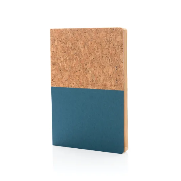  A5 cork & kraft notebook - XD Collection Blue 