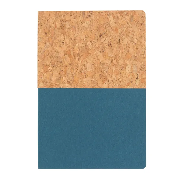  A5 cork & kraft notebook - XD Collection Blue 