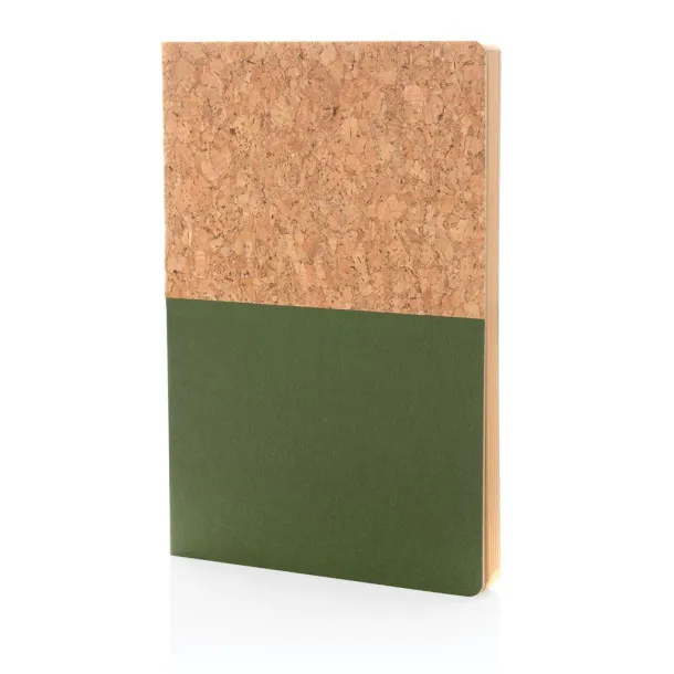  Notes od pluta i krafta, A5 - XD Collection Zelena 