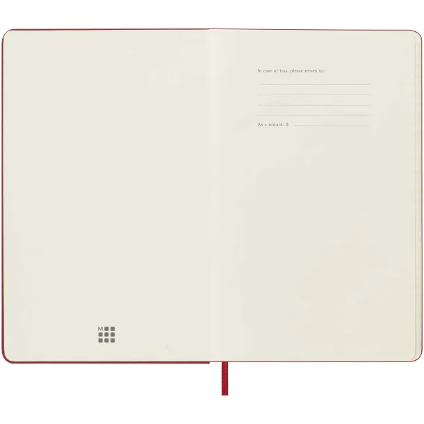 Moleskine 12M weekly L hard cover planner - Moleskine Scarlet red