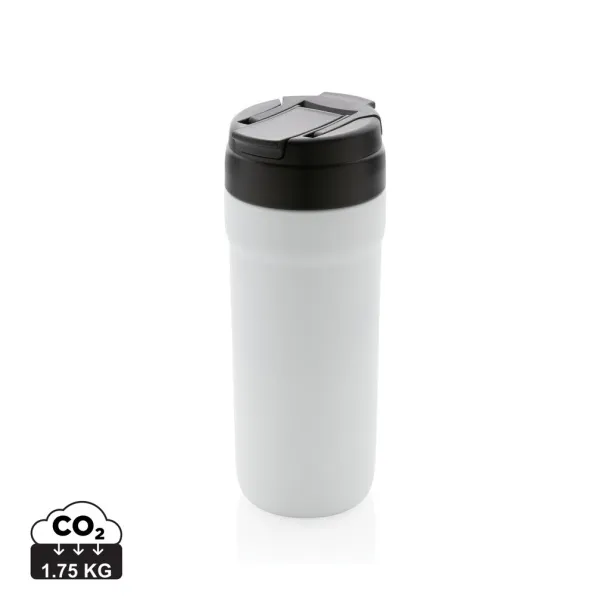  RCS RSS tumbler with dual function lid - XD Collection White 