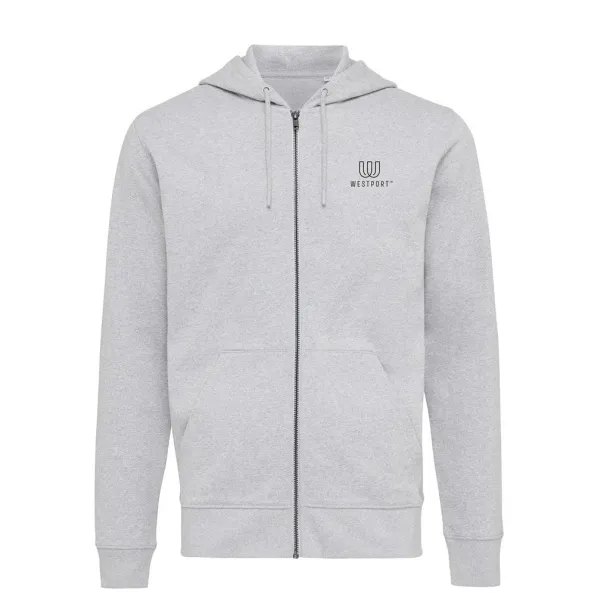  Iqoniq Abisko hoodie sa zatvaračem od recikliranog pamuka, 340 g/m² - iqoniq A69F99