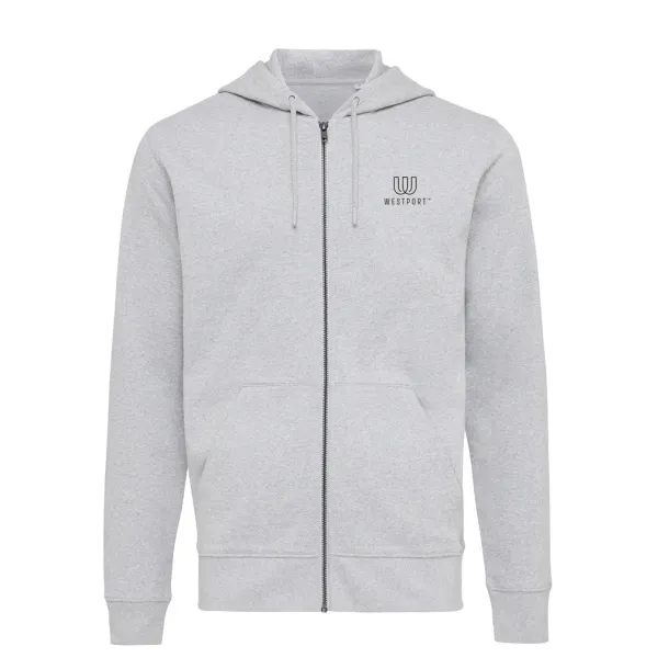  Iqoniq Abisko hoodie sa zatvaračem od recikliranog pamuka, 340 g/m² - iqoniq A69F99