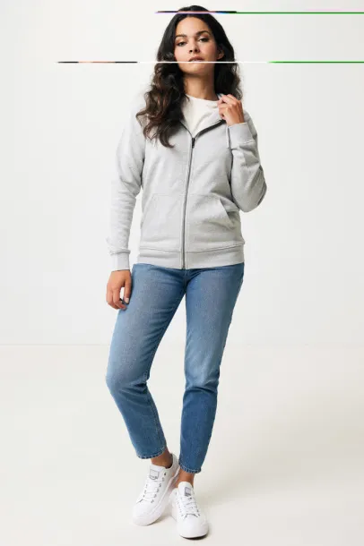  Iqoniq Abisko hoodie sa zatvaračem od recikliranog pamuka, 340 g/m² - iqoniq A69F99