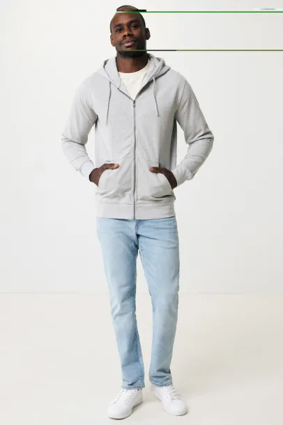  Iqoniq Abisko hoodie sa zatvaračem od recikliranog pamuka, 340 g/m² - iqoniq A69F99