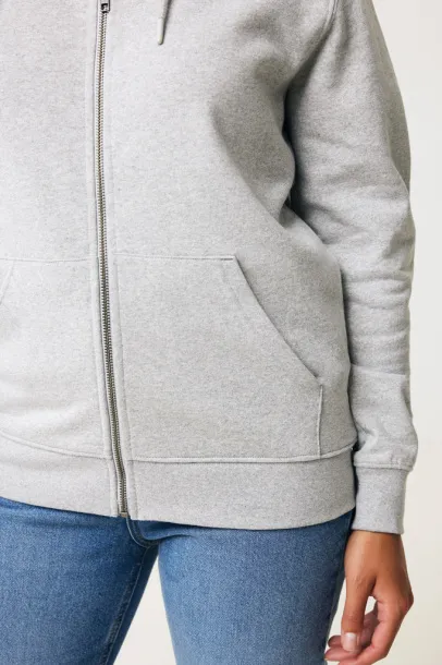  Iqoniq Abisko hoodie sa zatvaračem od recikliranog pamuka - iqoniq A69F99 