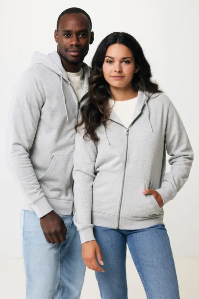  Iqoniq Abisko hoodie sa zatvaračem od recikliranog pamuka, 340 g/m² - iqoniq A69F99