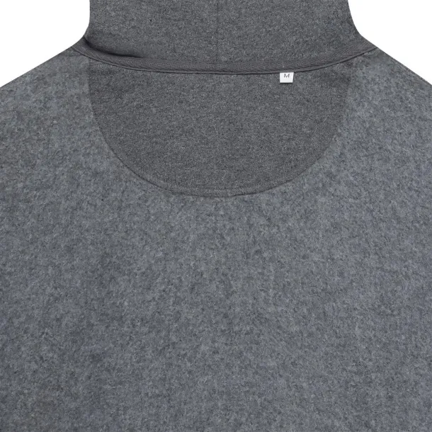  Iqoniq Abisko hoodie sa zatvaračem od recikliranog pamuka, 340 g/m² - iqoniq heather anthracite
