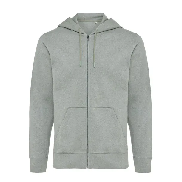  Iqoniq Abisko hoodie sa zatvaračem od recikliranog pamuka - iqoniq 45533C 