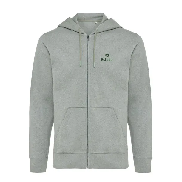  Iqoniq Abisko hoodie sa zatvaračem od recikliranog pamuka - iqoniq 45533C 