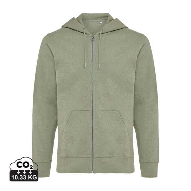 Iqoniq Abisko hoodie sa zatvaračem od recikliranog pamuka, 340 g/m² - iqoniq 45533C