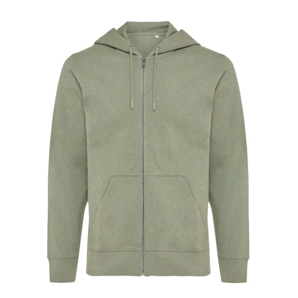  Iqoniq Abisko hoodie sa zatvaračem od recikliranog pamuka, 340 g/m² - iqoniq 45533C