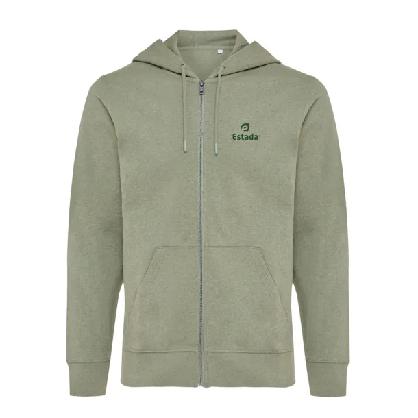  Iqoniq Abisko hoodie sa zatvaračem od recikliranog pamuka - iqoniq 45533C 