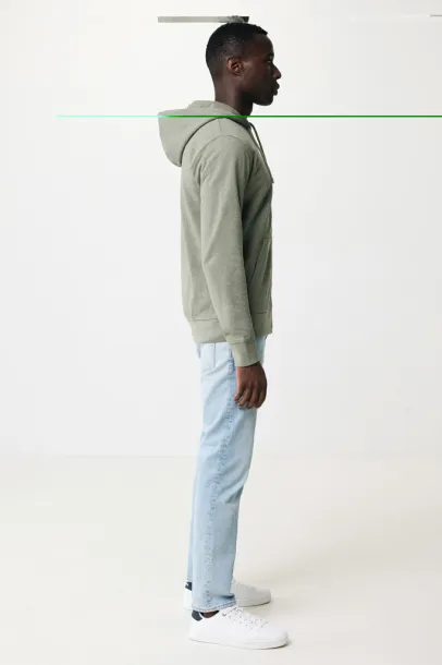  Iqoniq Abisko hoodie sa zatvaračem od recikliranog pamuka, 340 g/m² - iqoniq 45533C