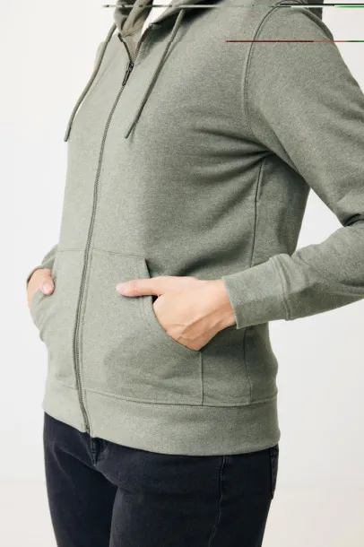  Iqoniq Abisko hoodie sa zatvaračem od recikliranog pamuka, 340 g/m² - iqoniq 45533C