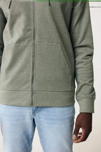  Iqoniq Abisko hoodie sa zatvaračem od recikliranog pamuka, 340 g/m² - iqoniq 45533C