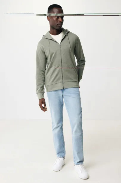  Iqoniq Abisko hoodie sa zatvaračem od recikliranog pamuka, 340 g/m² - iqoniq 45533C