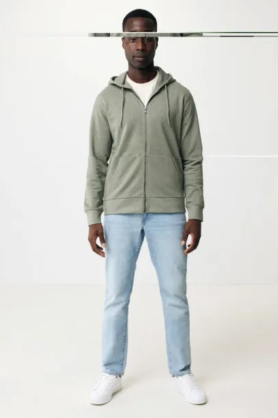  Iqoniq Abisko hoodie sa zatvaračem od recikliranog pamuka, 340 g/m² - iqoniq 45533C