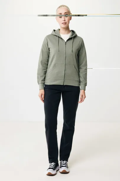  Iqoniq Abisko recycled cotton zip through hoodie - iqoniq 45533C 