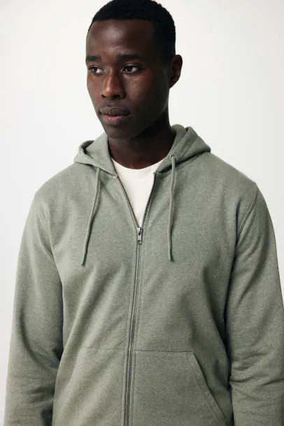  Iqoniq Abisko recycled cotton zip through hoodie - iqoniq 45533C 