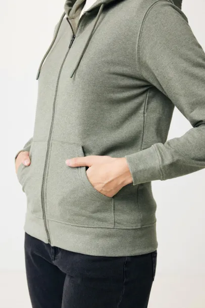  Iqoniq Abisko hoodie sa zatvaračem od recikliranog pamuka, 340 g/m² - iqoniq 45533C