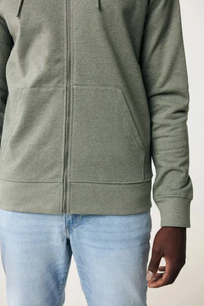  Iqoniq Abisko recycled cotton zip through hoodie - iqoniq 45533C 