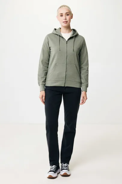  Iqoniq Abisko recycled cotton zip through hoodie - iqoniq 45533C 