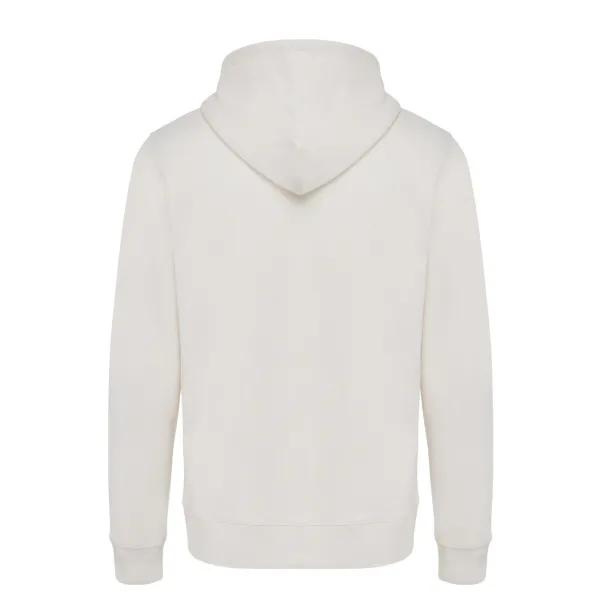  Iqoniq Abisko hoodie sa zatvaračem od recikliranog pamuka - iqoniq white 