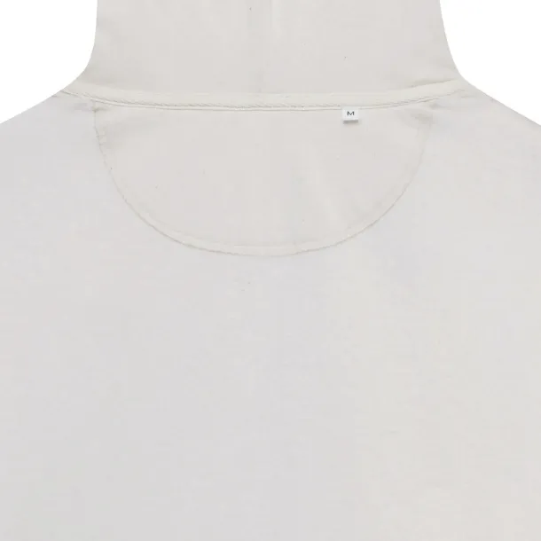  Iqoniq Abisko hoodie sa zatvaračem od recikliranog pamuka, 340 g/m² - iqoniq natural raw