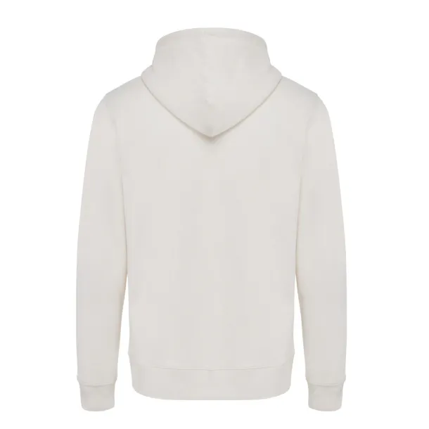  Iqoniq Abisko hoodie sa zatvaračem od recikliranog pamuka - iqoniq white 