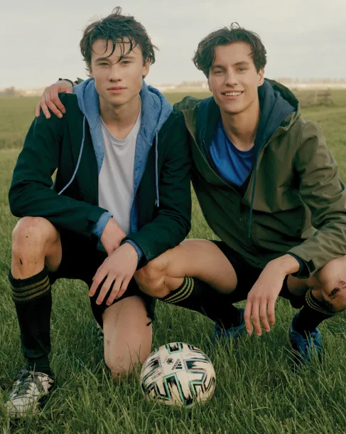  Iqoniq Abisko recycled cotton zip through hoodie - iqoniq heather blue