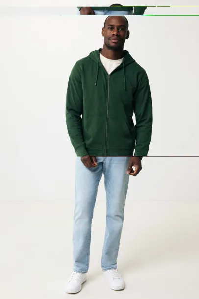  Iqoniq Abisko hoodie sa zatvaračem od recikliranog pamuka, 340 g/m² - iqoniq 45533C