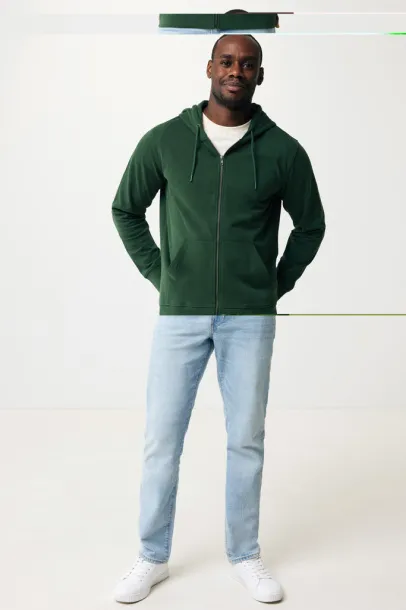  Iqoniq Abisko hoodie sa zatvaračem od recikliranog pamuka, 340 g/m² - iqoniq 45533C