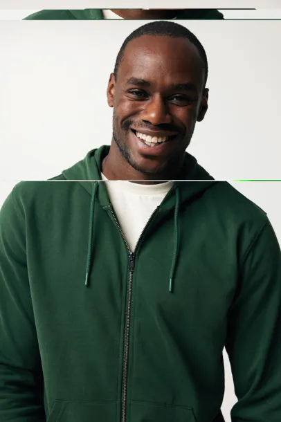  Iqoniq Abisko hoodie sa zatvaračem od recikliranog pamuka, 340 g/m² - iqoniq 45533C