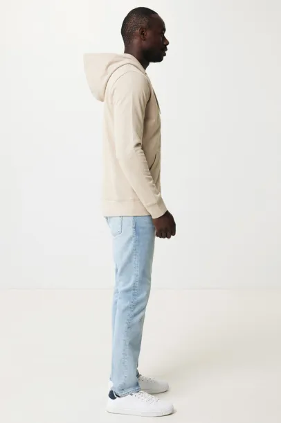  Iqoniq Abisko hoodie sa zatvaračem od recikliranog pamuka, 340 g/m² - iqoniq desert